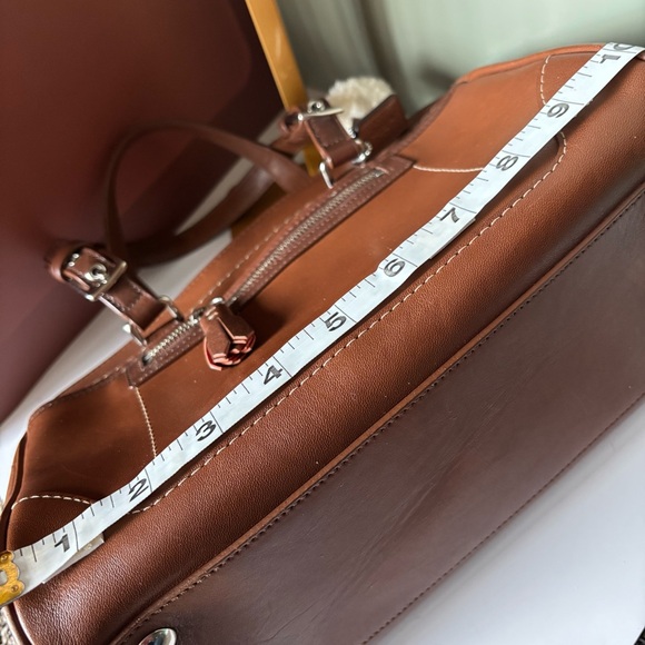 COACH VERY RARE Hamilton Kelly satchel in cognac, #7465 EUC - Picture 6 of 8